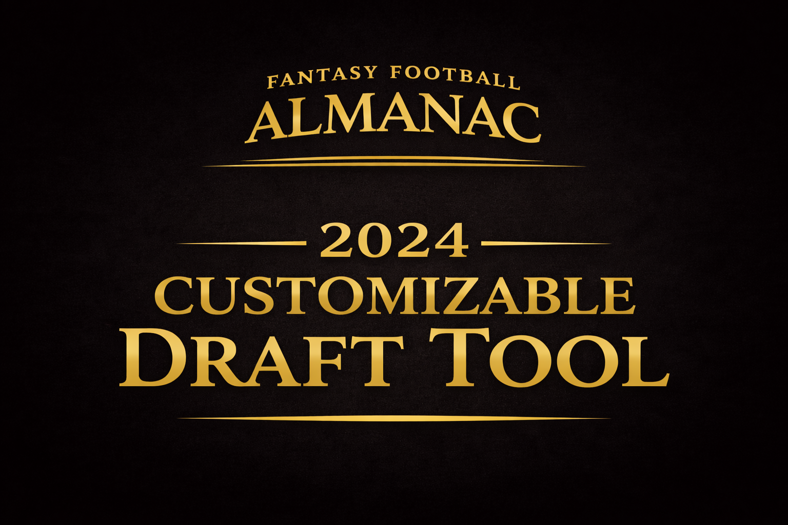 Free Customizable Fantasy Football Draft Sheet (Sample Version)